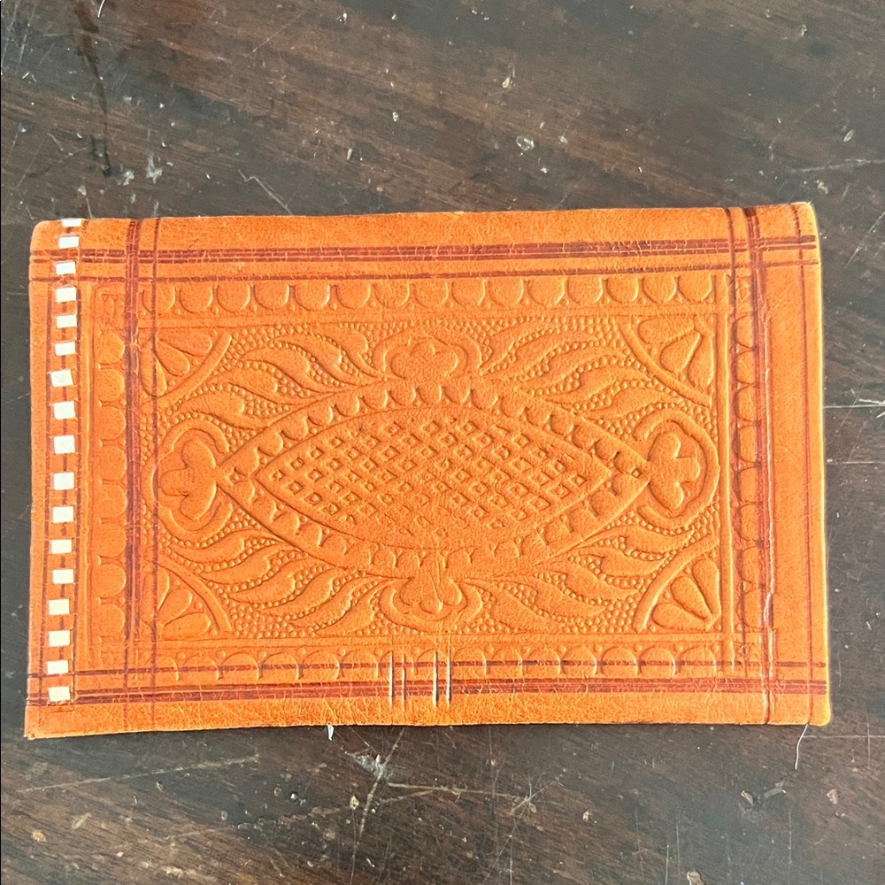 Ladies Wallet Change Purse Vintage Western Handmade